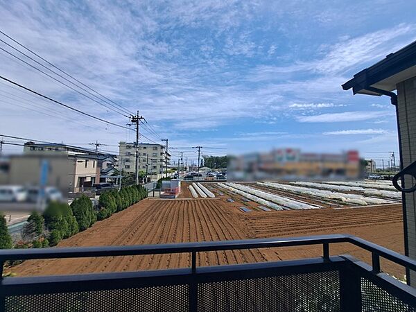 窓からの眺望です。実際に現地で眺望もご確認ください。