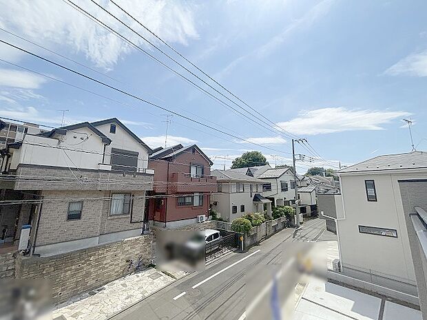 窓からの眺望です。実際に現地で眺望もご確認ください。