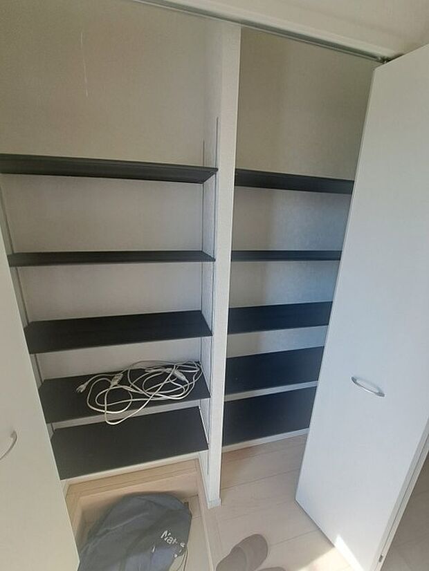 収納も豊富なお家です。