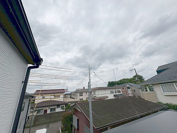 窓からの眺望です。実際に現地で眺望もご確認ください。