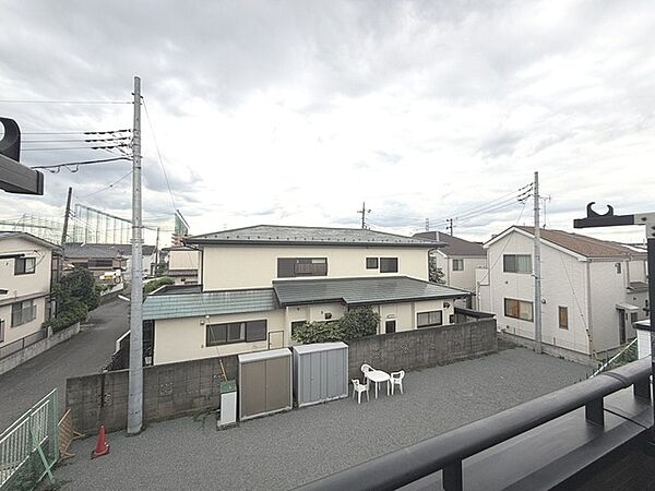 お家からの眺望です。開放感のある眺め。