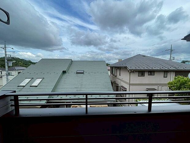 お家からの眺望です。開放感のある眺め。 