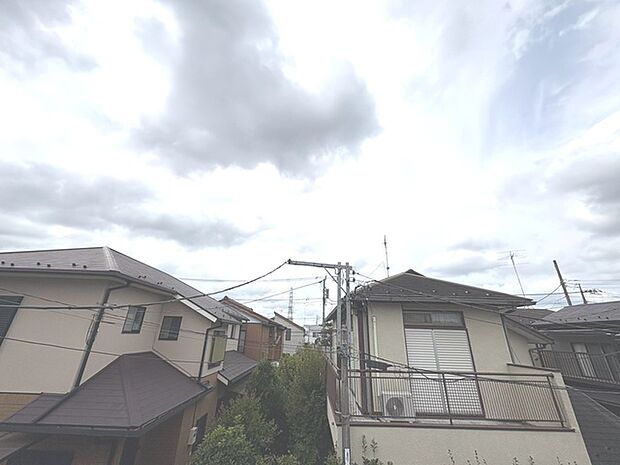 窓からの眺望です。実際に現地で眺望もご確認ください。