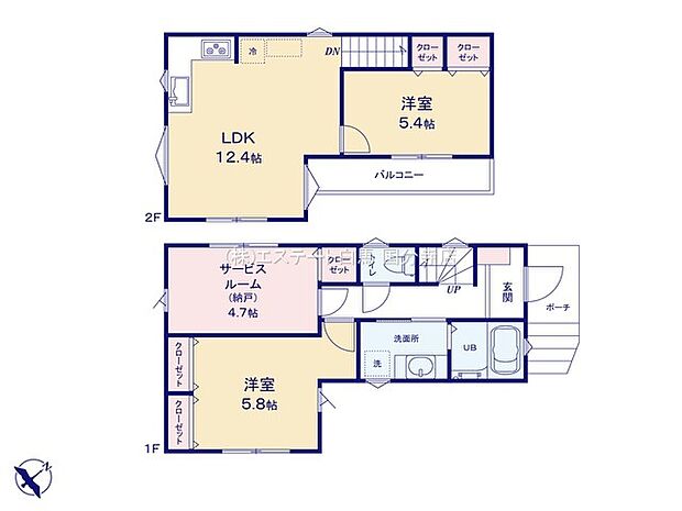 使いやすいスタンダードなプラン、無駄を少なくし有効に使えるスペースをできる限り多く設けました 