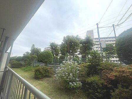 お家からの眺望です。開放感のある眺め。