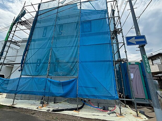 建物のモデルハウスのご見学予約もスタートしました。当日のご見学予約も大歓迎ですので、お気軽にお問合せください。
