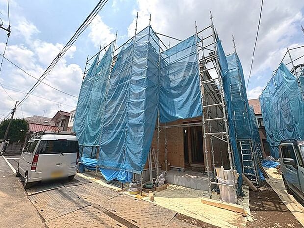 建物のモデルハウスのご見学予約もスタートしました。当日のご見学予約も大歓迎ですので、お気軽にお問合せください。