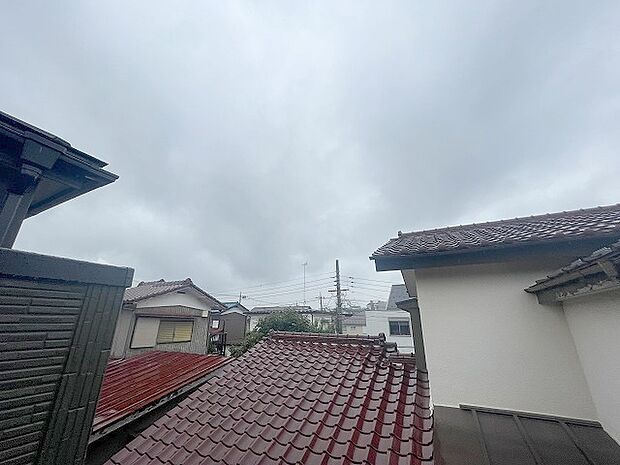 窓からの眺望です。実際に現地で眺望もご確認ください。