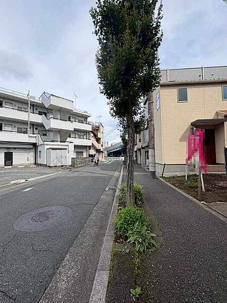 安心して暮らすことのできる住宅街。