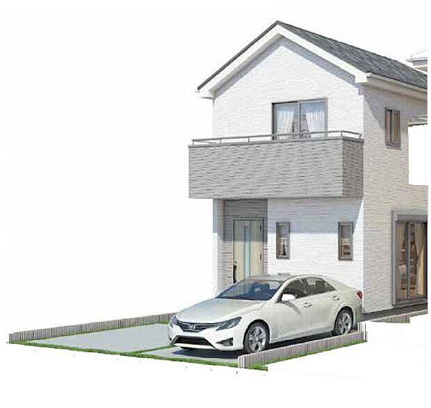 A号棟 建物完成予想図(完成イメージパース)