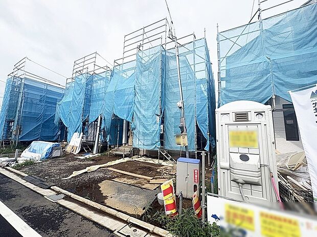 建物のモデルハウスのご見学予約もスタートしました。当日のご見学予約も大歓迎ですので、お気軽にお問合せください。