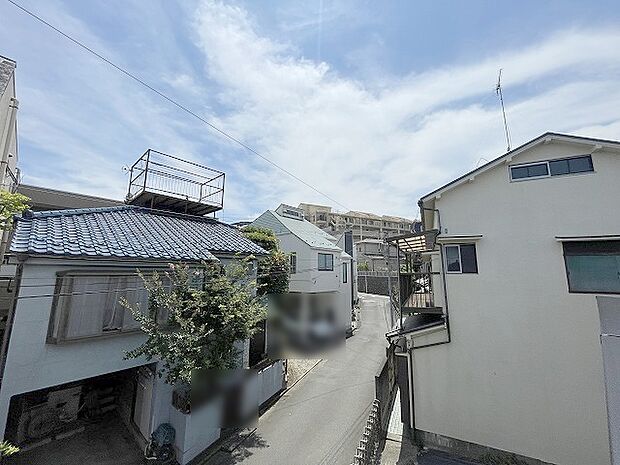 お家からの眺望です。開放感のある眺め。