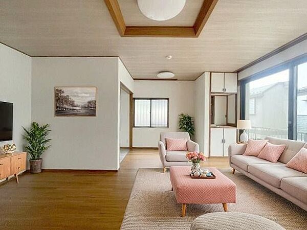 本画像はCGで作成しており、実際に現地に家具は置かれておりません。また、価格に家具は含まれておりません。