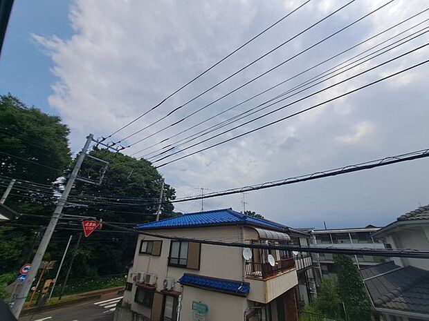 お家からの眺望です。開放感のある眺め。