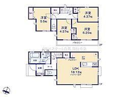 国立市谷保7丁目 戸建 2-P