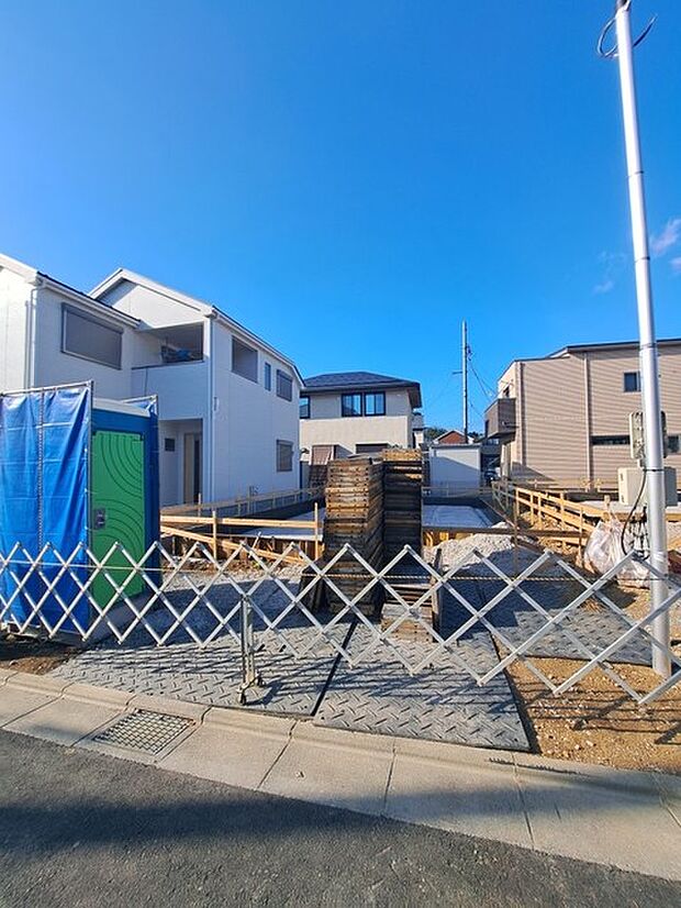 建物のモデルハウスのご見学予約もスタートしました。当日のご見学予約も大歓迎ですので、お気軽にお問合せください。
