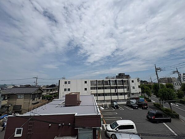 お家からの眺望です。開放感のある眺め。
