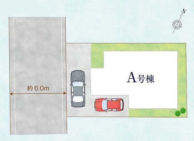 自然に恵まれた豊かな緑と美しいロケーションが特徴です。穏やかな暮らしやリラックスした健康的な生活が送れそう。日々の喧騒から離れ、自然に囲まれた癒しの場所はいかがでしょうか。