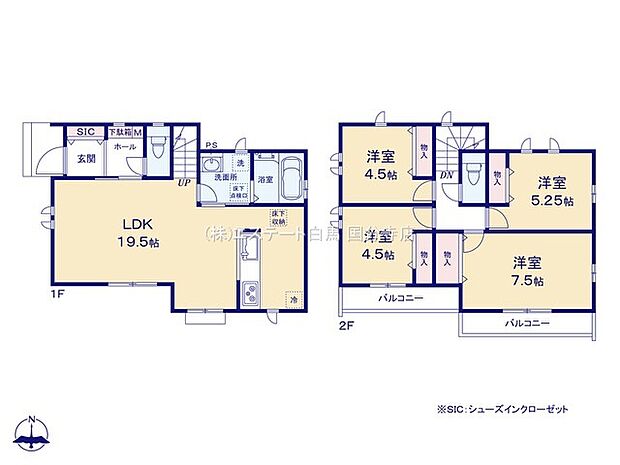 使いやすいスタンダードなプラン、無駄を少なくし有効に使えるスペースをできる限り多く設けました