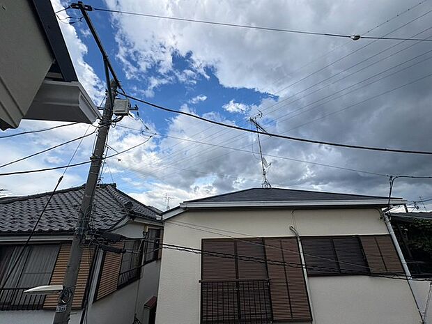 お家からの眺望です。開放感のある眺め。 