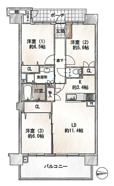 間取り：313004860260