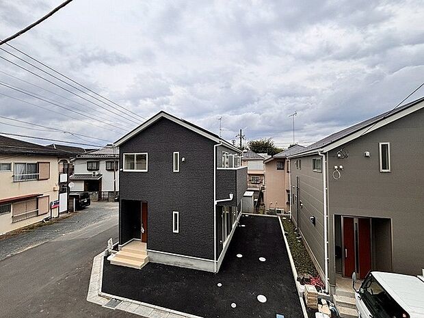 お家からの眺望です。開放感のある眺め。