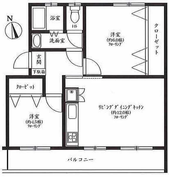 使いやすいスタンダードなプラン、無駄を少なくし有効に使えるスペースをできる限り多く設けました