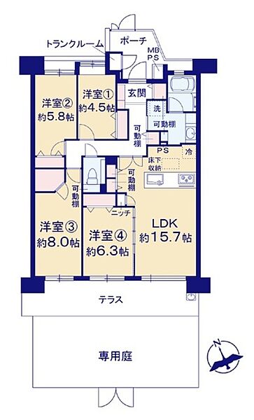 間取り：313004870490