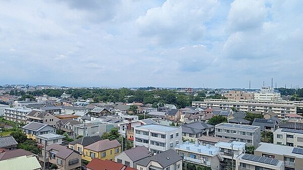 お家からの眺望です。開放感のある眺め。