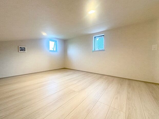 固定階段付き小屋裏収納(6帖)