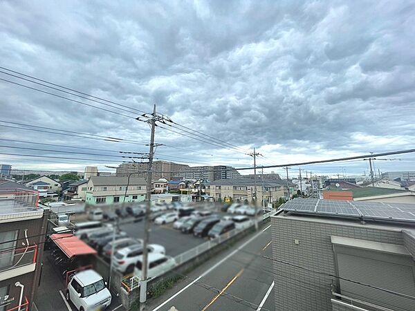 お家からの眺望です。開放感のある眺め。