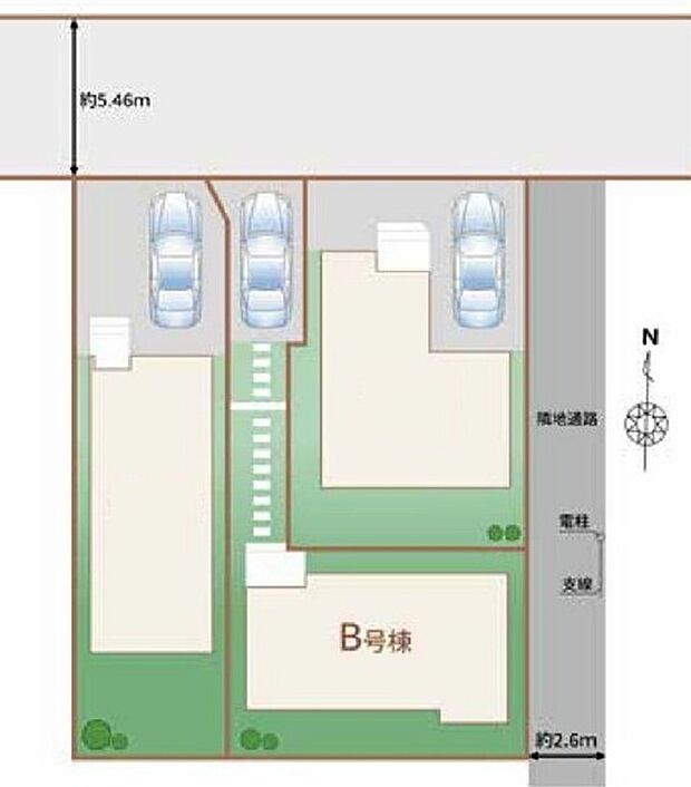 自然に恵まれた豊かな緑と美しいロケーションが特徴です。穏やかな暮らしやリラックスした健康的な生活が送れそう。日々の喧騒から離れ、自然に囲まれた癒しの場所はいかがでしょうか。