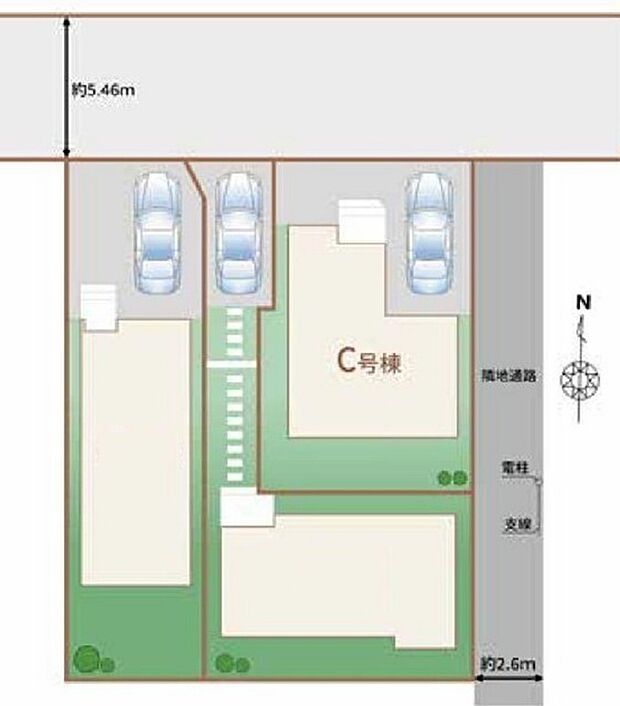 自然に恵まれた豊かな緑と美しいロケーションが特徴です。穏やかな暮らしやリラックスした健康的な生活が送れそう。日々の喧騒から離れ、自然に囲まれた癒しの場所はいかがでしょうか。