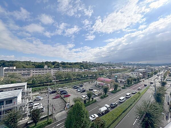 窓からの眺望です。実際に現地で眺望もご確認ください。