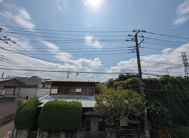 お家からの眺望です。開放感のある眺め。