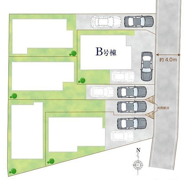 自然に恵まれた豊かな緑と美しいロケーションが特徴です。穏やかな暮らしやリラックスした健康的な生活が送れそう。日々の喧騒から離れ、自然に囲まれた癒しの場所はいかがでしょうか。 