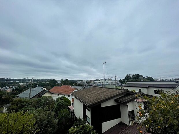 お家からの眺望です。開放感のある眺め。