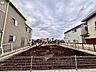 外観：建物のモデルハウスのご見学予約もスタートしました。当日のご見学予約も大歓迎ですので、お気軽にお問合せください。 