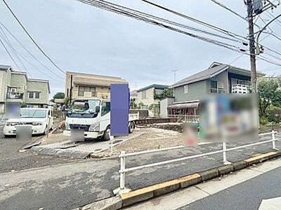 外観：建物のモデルハウスのご見学予約もスタートしました。当日のご見学予約も大歓迎ですので、お気軽にお問合せください。 