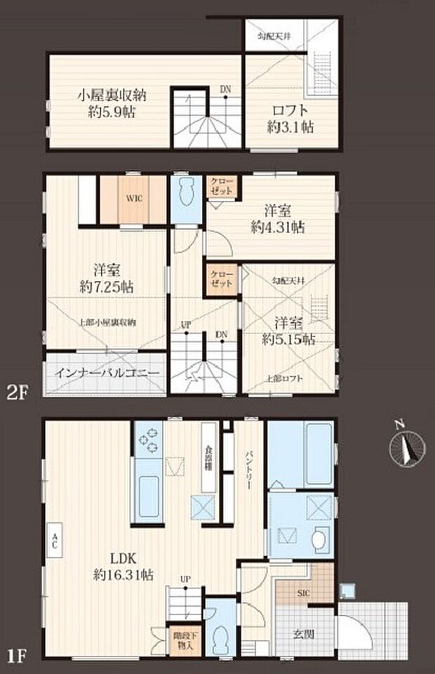 実際に室内をご見学頂くと生活のイメージが広がると思います。家具を置いたイメージや窓からの景色など。周辺で販売に出している物件も一緒にまとめてご見学頂き、比較する事もできます。