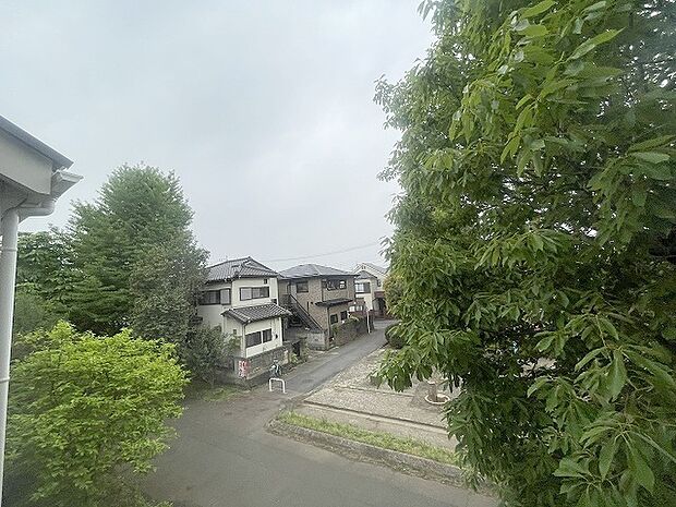 窓からの眺望です。実際に現地で眺望もご確認ください。