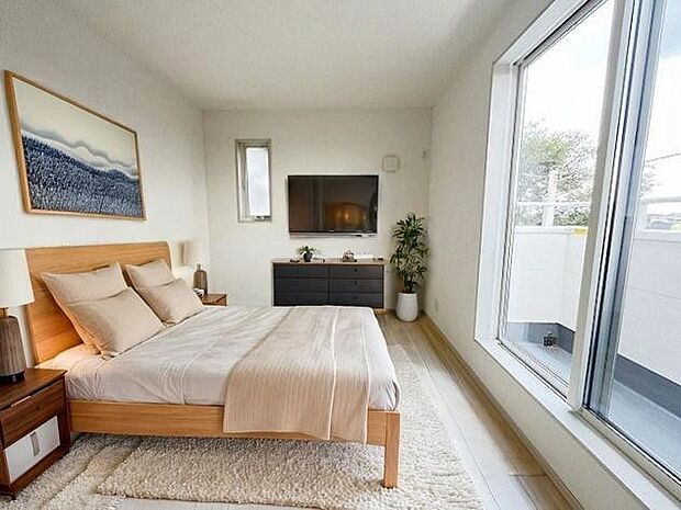 本画像はCGで作成しており、実際に現地に家具は置かれておりません。また、価格に家具は含まれておりません。 