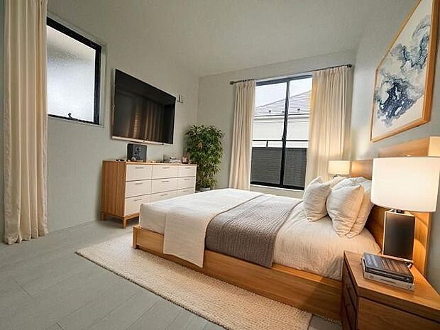 本画像はCGで作成しており、実際に現地に家具は置かれておりません。また、価格に家具は含まれておりません。