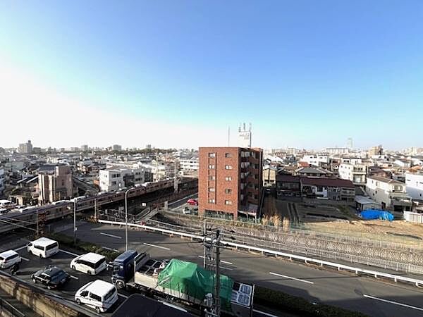 ☆南向き眺望☆開放感のある景色です♪