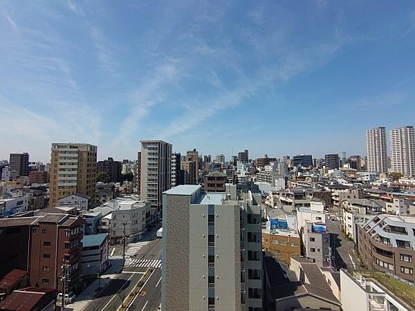 洋室4.6帖からの眺望☆西向き眺望良好！陽当り・通風・眺望良好♪