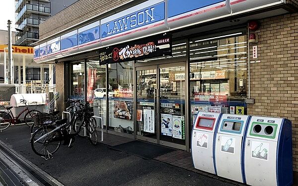 ローソン桑津店まで201m