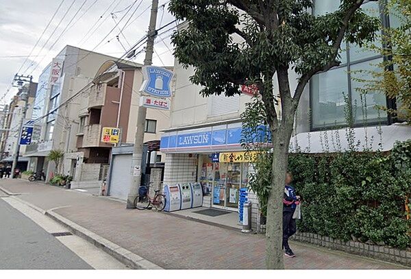 ローソン針中野店まで868m