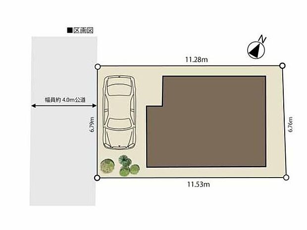 東武越生線「一本松」駅徒歩4分の好立地！通学やお出かけにも便利ですね。駐車1台分のスペースを確保！マイカーをお持ちの方も安心です。