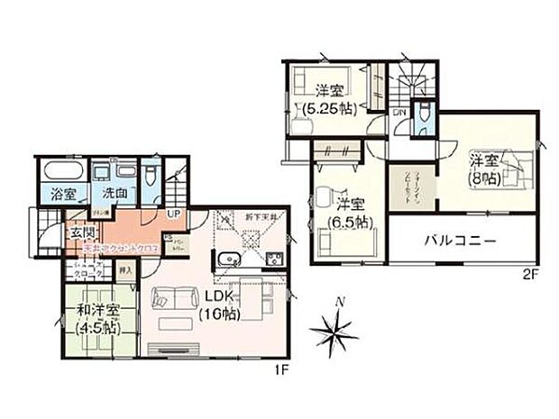 WIC、シューズクローク、パントリーなど収納充実！家族のライフスタイルに寄り添う、使い勝手の良い4LDKのプラン！