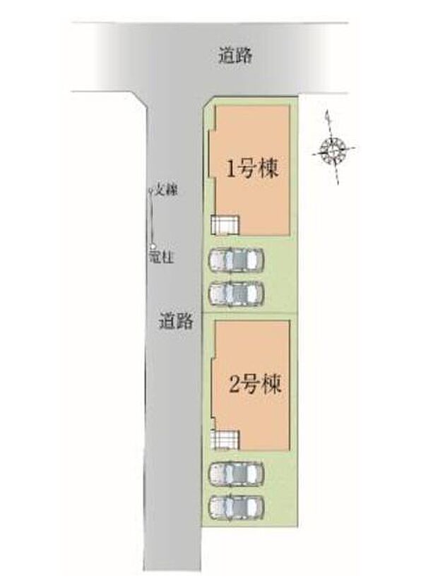 周辺には生活施設が揃い、買い物も便利！西武新宿線「本川越」駅よりバス12分、「浄国寺」バス停より徒歩7分。並列2台駐車可！